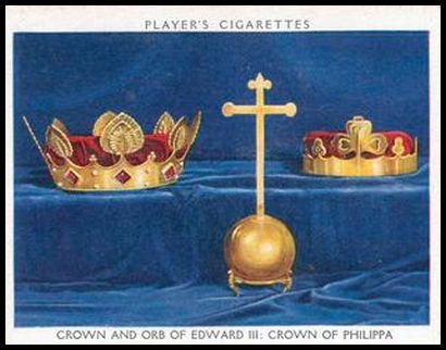 10 Crown and Orb of Edward III and Crown of Queen Philippa
